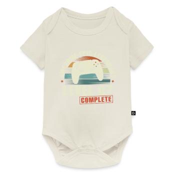 Level 7 Complete 7th Birthday Gift - Baby Premium short-sleeve bodysuit - off white - Front