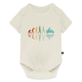 Motorcyclist Development - Baby Premium short-sleeve bodysuit - off white - Front