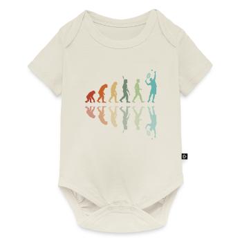 Evolution for Tennis Players - Baby Premium short-sleeve bodysuit - off white - Front