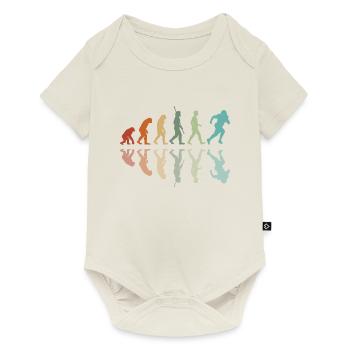 Rugby Entwicklung - Baby Premium Kurzarmbody - Naturweiß - Vorne