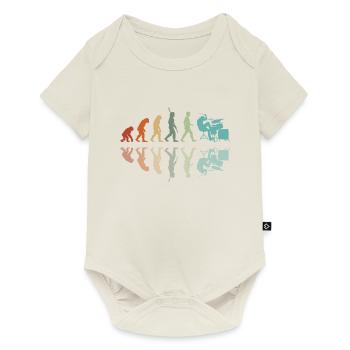 Développement des batteurs - Body à manches courtes Premium Bébé - blanc cassé - Devant