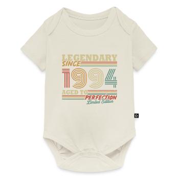 Légendaire depuis 1994 Vintage cadeau d’anniversaire - Body à manches courtes Premium Bébé - blanc cassé - Devant