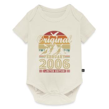 Original February 2006 Vintage Anniversary 2006 - Baby Premium short-sleeve bodysuit - off white - Front