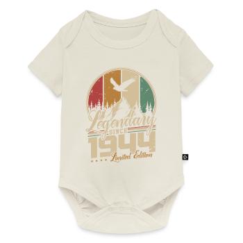 Legendary Since 1944 Vintage Birthday Gift - Baby Premium short-sleeve bodysuit - off white - Front