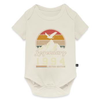 Légendaire depuis 1994 Vintage cadeau d’anniversaire - Body à manches courtes Premium Bébé - blanc cassé - Devant