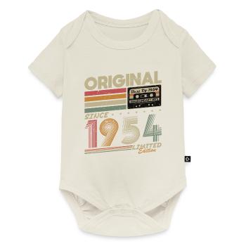 Original 1954 Vintage Vintage Birthday Gift - Baby Premium short-sleeve bodysuit - off white - Front