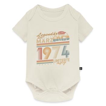 Legendary Since March 1954 Gift Birthday - Baby Premium short-sleeve bodysuit - off white - Front
