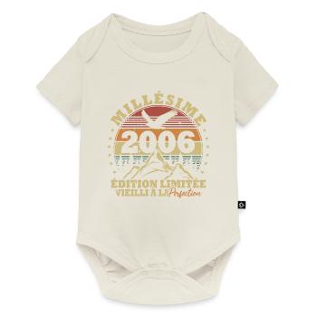 2006 vintage aged to perfection - Baby Premium short-sleeve bodysuit - off white - Front