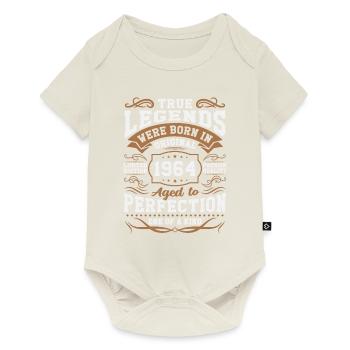 Legends Born in 1964 - Baby Premium short-sleeve bodysuit - off white - Front