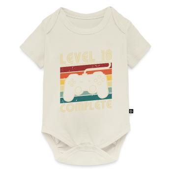 Level 18 Complete 18 Years Birthday Gift - Baby Premium short-sleeve bodysuit - off white - Front