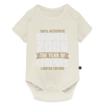 Legend 2006 Original Vintage Birthday Gift - Baby Premium short-sleeve bodysuit - off white - Front