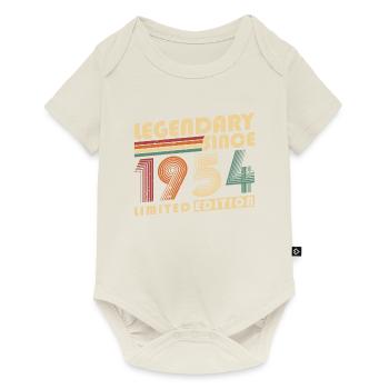 Legendary Since 1954 Vintage Birthday Gift - Baby Premium short-sleeve bodysuit - off white - Front