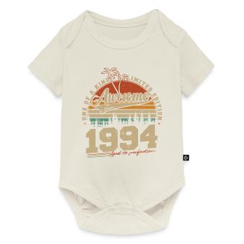 Vintage 1994 Vintage cadeau d’anniversaire rétro - Body à manches courtes Premium Bébé - blanc cassé - Devant