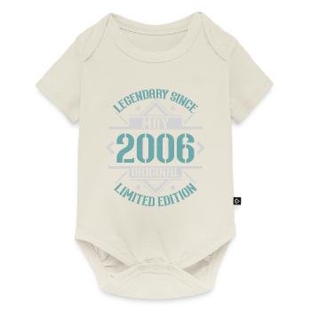 Vintage May 2006 Retro Birthday Gift - Baby Premium short-sleeve bodysuit - off white - Front