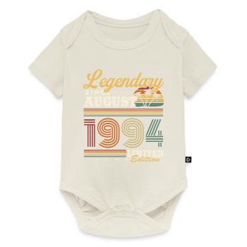 Légendaire depuis août 1994 Millésime Anniversaire - Body à manches courtes Premium Bébé - blanc cassé - Devant
