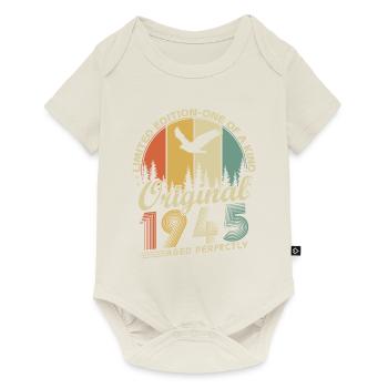 Original 1945 Vintage Vintage Birthday Gift - Baby Premium short-sleeve bodysuit - off white - Front