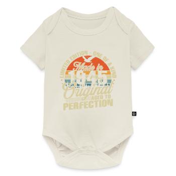 Original 1945 Birthday Vintage Retro Gift - Baby Premium short-sleeve bodysuit - off white - Front