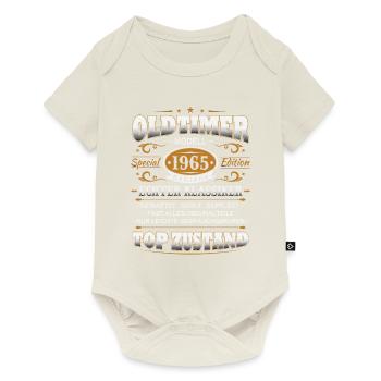 Vintage Car Year 1965 Vintage Birthday Gift - Baby Premium short-sleeve bodysuit - off white - Front