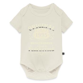Original 1995 Vintage Retro Birthday Gift - Baby Premium short-sleeve bodysuit - off white - Front