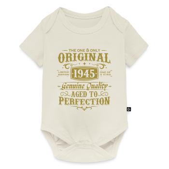 Original 1945 Vintage Vintage Birthday Gift - Baby Premium short-sleeve bodysuit - off white - Front