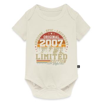 Original 2007 Vintage Cadeau d’anniversaire - Body à manches courtes Premium Bébé - blanc cassé - Devant