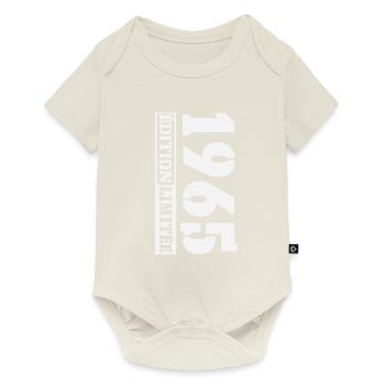 1965 Édition Limitée Humour Anniversaire 60 Ans - Body à manches courtes Premium Bébé - blanc cassé - Devant