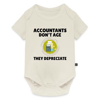 Accountant Accounting Cpa Funny Saying Gift - Baby Premium short-sleeve bodysuit - off white - Front