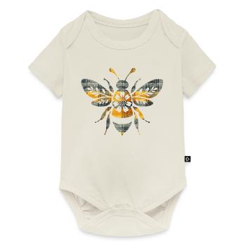 Reine des abeilles Honey Beekeeper Save the Bees - Body à manches courtes Premium Bébé - blanc cassé - Devant