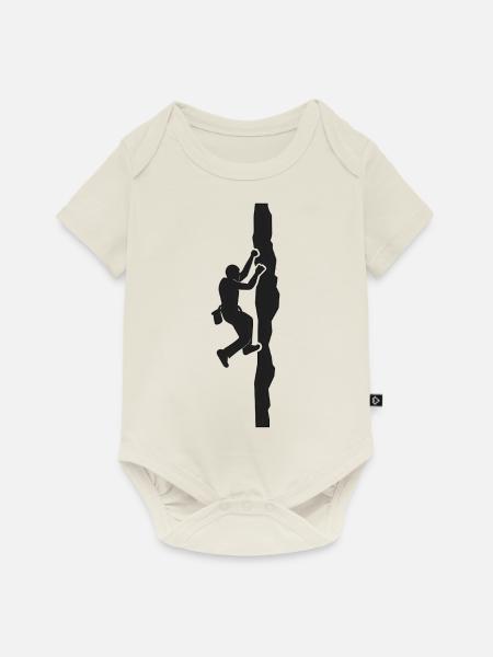 Eskalation - Baby Premium Kurzarmbody - Naturweiß