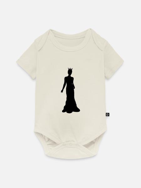 braut - Baby Premium Kurzarmbody - Naturweiß