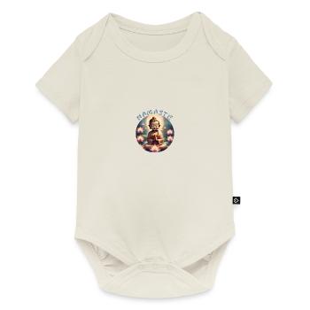 Namasté - Body à manches courtes Premium Bébé - blanc cassé - Devant
