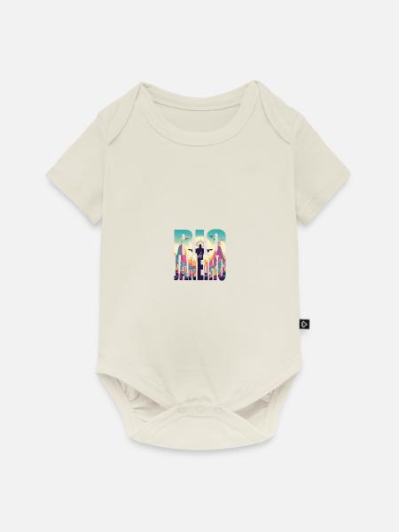 KARNEVAL IN RIO - Baby Premium Kurzarmbody - Naturweiß