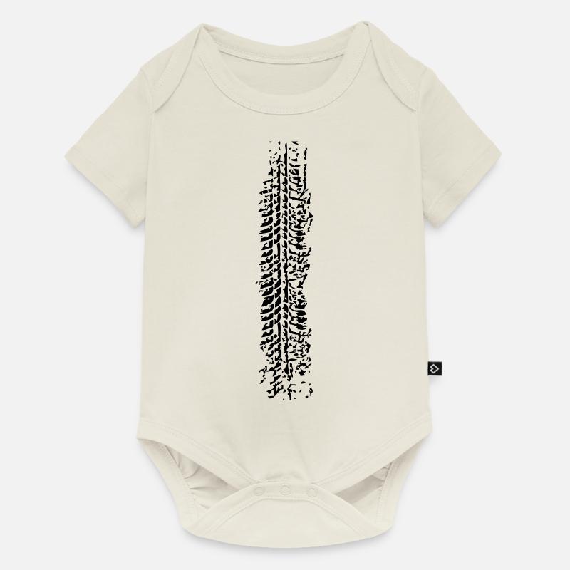 pneu - Body à manches courtes Premium Bébé - blanc cassé