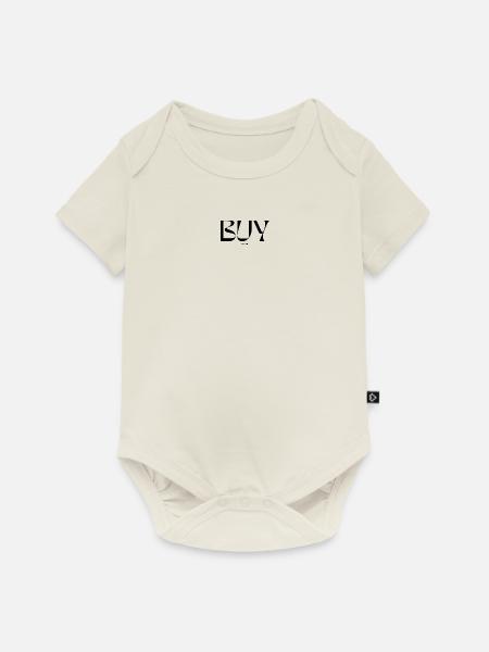 Buy the dip - Baby Premium Kurzarmbody - Naturweiß