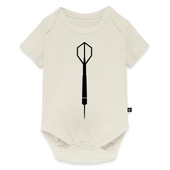 Dart - Body à manches courtes Premium Bébé - blanc cassé - Devant