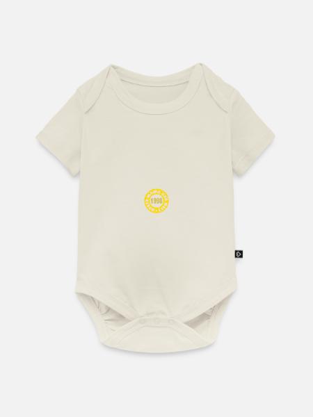 Mama 1998 - Baby Premium Kurzarmbody - Naturweiß