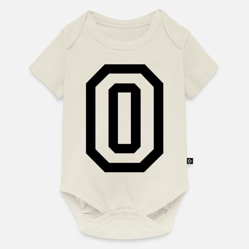zero - Body à manches courtes Premium Bébé - blanc cassé