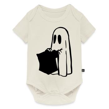 Halloween - Baby Premium Kurzarmbody - Naturweiß - Vorne