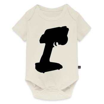 RC - - Body à manches courtes Premium Bébé - blanc cassé - Devant