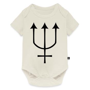 neptune - Body à manches courtes Premium Bébé - blanc cassé - Devant