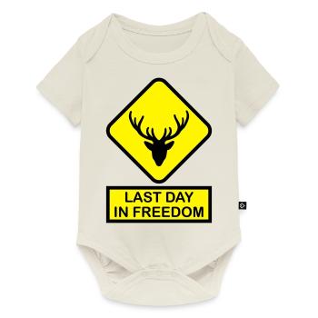 last_day_in_freedom_f2 - Baby Premium Kurzarmbody - Naturweiß - Vorne