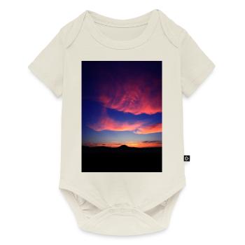 Abendrot - Baby Premium Kurzarmbody - Naturweiß - Vorne