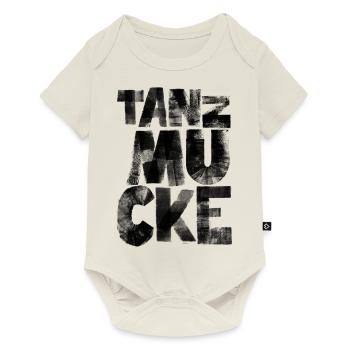 Tanzmucke schwarz - Body à manches courtes Premium Bébé - blanc cassé - Devant