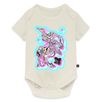 Points fog - Baby Premium short-sleeve bodysuit - off white - Front