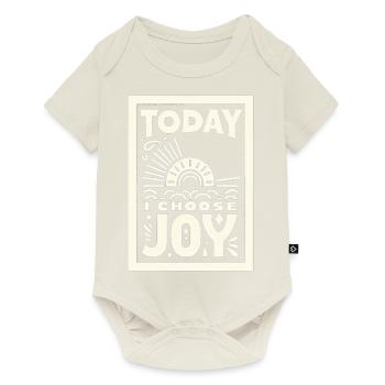 Today I Choose Joy 10 - Baby Premium short-sleeve bodysuit - off white - Front