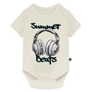 Headphones / Audio / Music / Sound / Cool - Baby Premium short-sleeve bodysuit - off white - Front