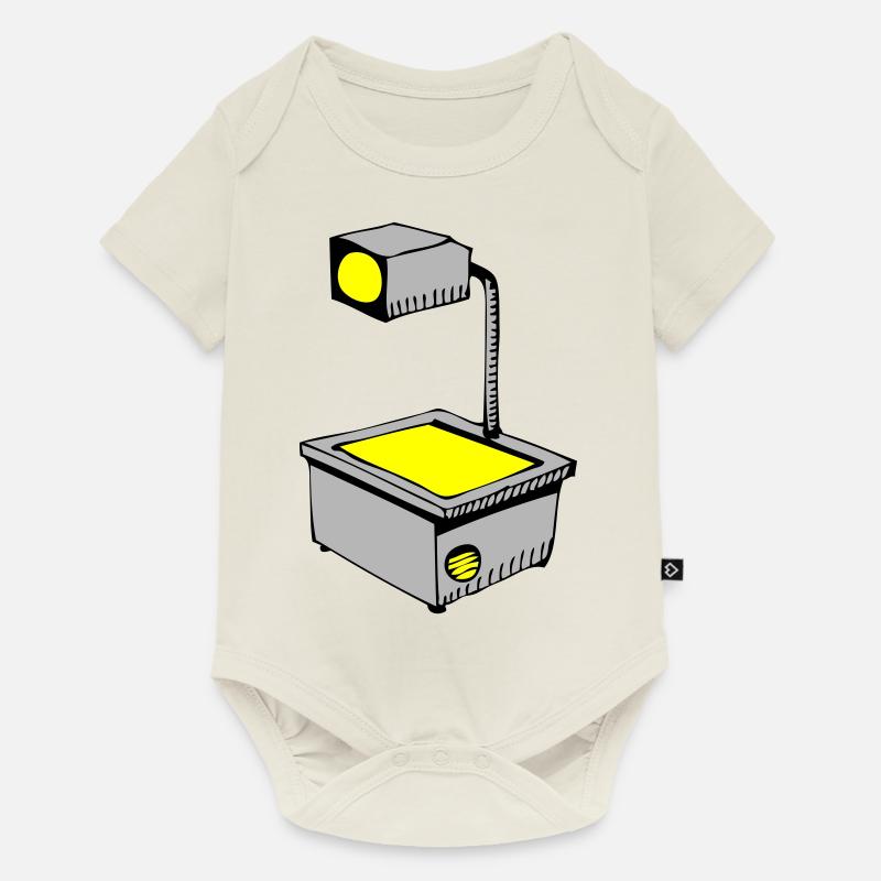 Polylux - Baby Premium Kurzarmbody - Naturweiß
