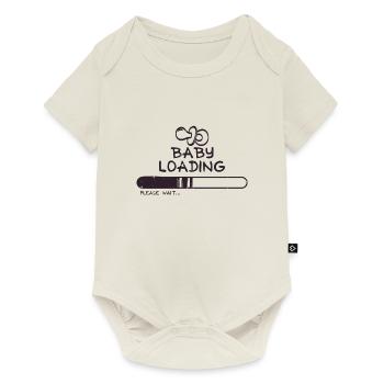 CHARGEMENT BÉBÉ - grossesse - idée cadeau - Body à manches courtes Premium Bébé - blanc cassé - Devant