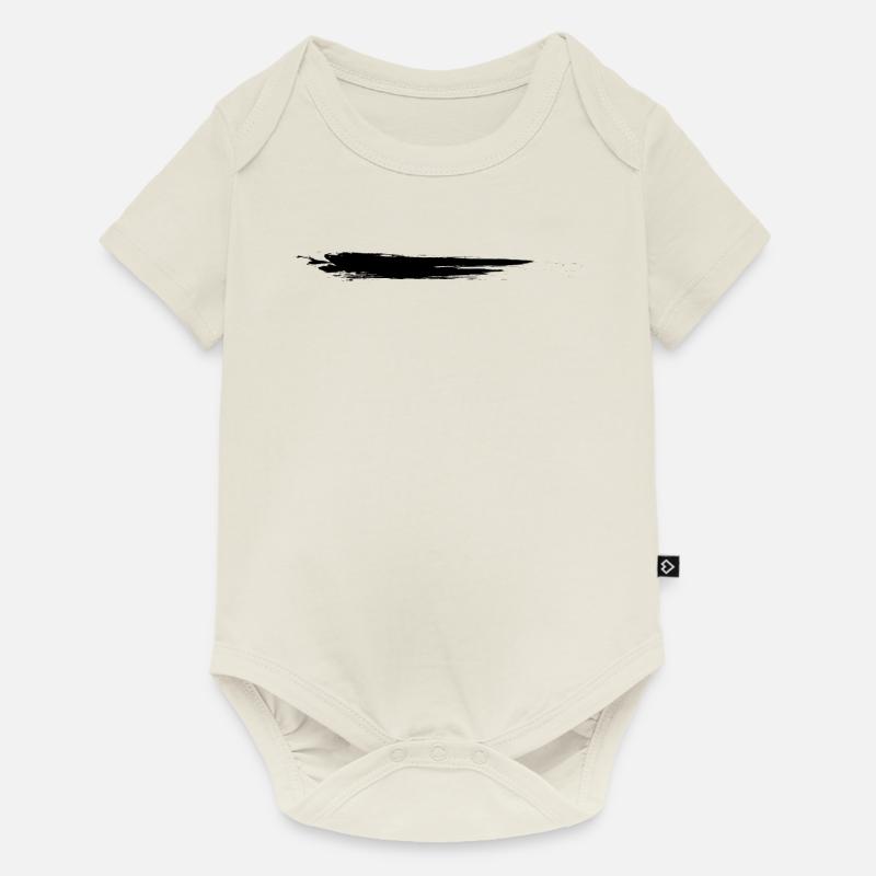 Moins - Body à manches courtes Premium Bébé - blanc cassé