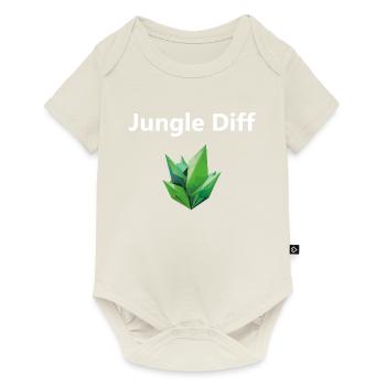 League Legend Jungle Diff White - Baby Premium short-sleeve bodysuit - off white - Front